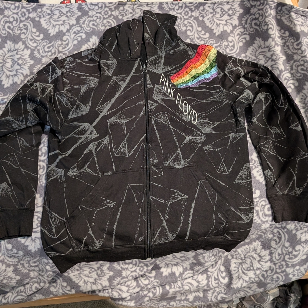 Pink Floyd Black Graphic Hoodie